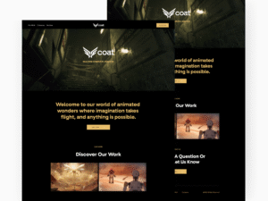 Coat Squarespace Website Portfolio